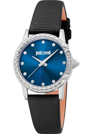 Just Cavalli Womens JC1L310L0015 Ladies Animalier Fiorenza Snake Watch - Silver - One Size