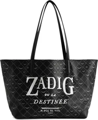 Zadig&Voltaire Z Shopper XL Monogram Book Tag Bag