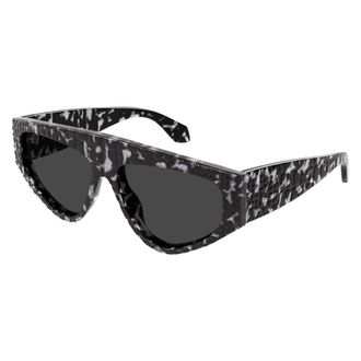 Alaia Sunglasses, unisex, Brown, Size: 58 MM Croc-Embossed Cat-Eye Sunglasses