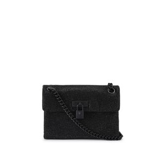 Kurt Geiger Womens Fabric Mini Brixton Bag - Black - One Size