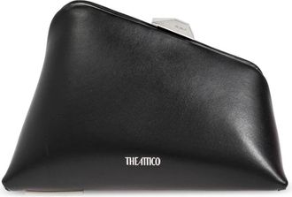 The Attico Midnight Clutch - Dames - Clutches - Zwart - ONE Size - Leer - Tassen