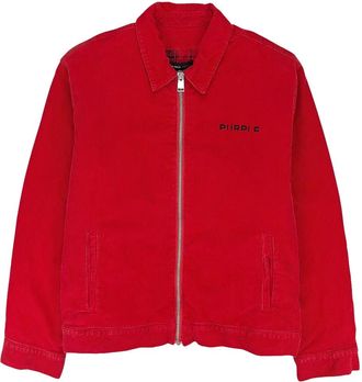 Purple Giacca con logo - Rosso