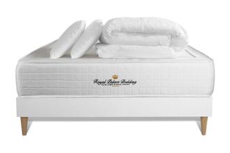 Royal Palace Bedding Pack Colch&oacute;n Blanco Muelles Y Viscoel&aacute;stica 200 X 200