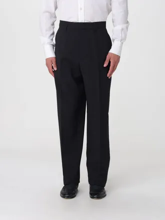 Emporio Armani Pantaloni sartoriali ampi in tessuto tecnico