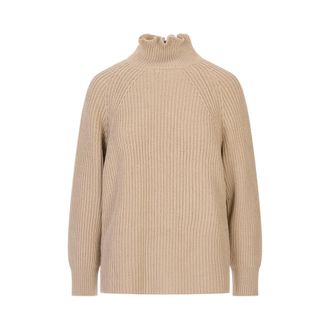 Max Mara Turtlenecks, female, Brown, Size: M Camino Sweater
