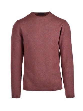 Daniele Fiesoli Classic Crew Neck Pullover In Extrafine Merino Wool