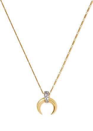 Missoma X Lucy Williams Horn 18kt Gold-plated Necklace - One Size