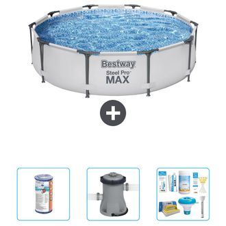 Bestway Piscina Bestway Steel Pro Max Redonda - 305x76 Cm - 6-piezas S22762