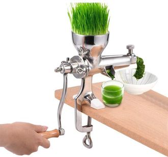 OEM Exprimidor Manual, Exprimidor De Hierba De Trigo, Exprimidor Manual De Acero Inoxidable Para Hierba De Trigo, Verduras Y Frutas