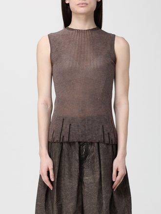 Uma Wang Top in lana a coste Uma Wang