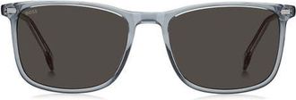BOSS 56mm Sunglasses in Blue/grey at Nordstrom