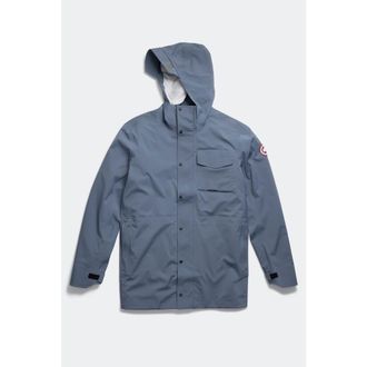 Canada Goose Nanaimo Rain Jacket in Ozone Blue at Nordstrom, Size Xx-Large