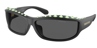 Swarovski SK6009 102087 Womens Sunglasses Black Size 73