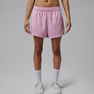 Nike Jordan Womens Jordan Sport Mesh Shorts in Pink | FN5162-676