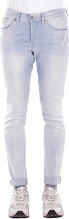 Dondup George Jeans - Heren - Slim Fit Jeans - Blauw - W35 - Katoen - Jeans