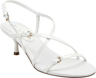 Marc Fisher Nylah Slingback Sandal in Ivory at Nordstrom, Size 5.5