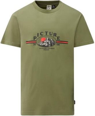 Picture Authentic Tee T-Shirt f&uuml;r Herren | oliv
