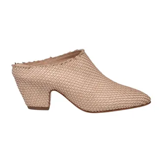 Ernesto Dolani Geweven Sabot - Dames - Schoenen - Beige - Maat: 40 EU Leer