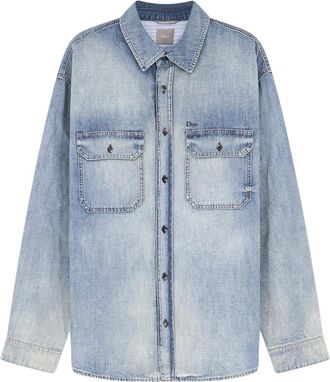 Dior Hombre, Camisas, Azul, Talla: L