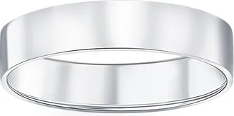 Pompeii3 950 Platinum 5mm Flat Comfort Fit Wedding Band Ring Size Selectable