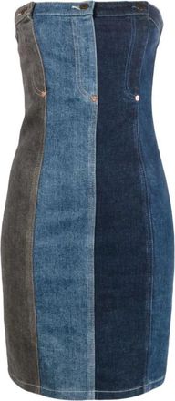 Moschino Short Kleedjes - Dames - Korte kleedjes - Blauw - S - Kleedjes