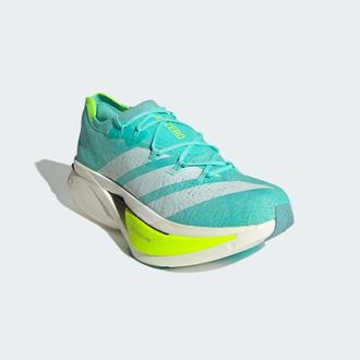 adidas adidas Performance Unisex Adizero Prime X3 Strung Shoes - Turquoise Textile - Size UK 11.5