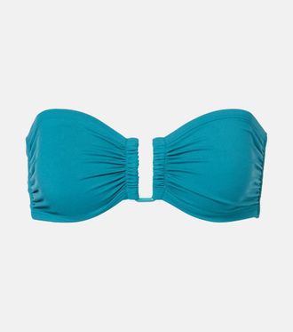 Eres Show strapless bikini top