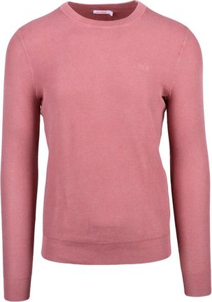 Sun 68 Maglioncino Girocollo - Heren - Truien - Roze - Maat: S Katoen