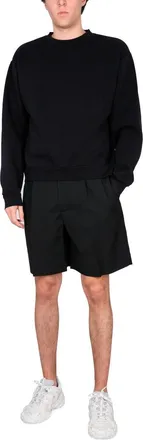 Acne Studios Cotton Sweatshirt - Black