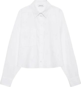 Anine Bing Donna, Camicette, Bianco, S, new
