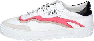 Stokton Sneakers, female, White, Size: 7 US Leather Womens Sneakers