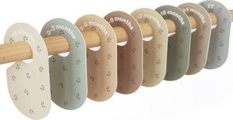 OEM Separador De Armario Para Beb&eacute;, Juego De 8 Piezas, Unisex, Estampado A Doble Cara, Etiqueta Con C&oacute;digo De Estampado - Estilo B