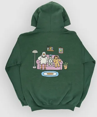 A.Lab Human Animals Kids Hoodie groen