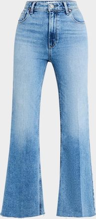 Paige Marlow Skimmer Raw Hem Jeans