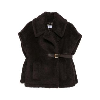 Max Mara Dames, Jassen, Bruin, Maat: S/M