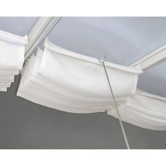 Palram Palram - Canopia Cortina Para P&eacute;rgola 3x6.2 M Blanco