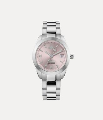 Vivienne Westwood Fenchurch Watch Silver / Pink Stainless Steel Women