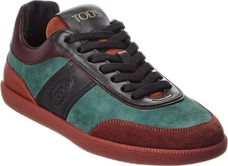 Tod's TodS Cassetta Suede & Leather Sneaker