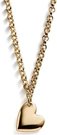 BaubleBar Millie Long Bubble Heart Necklace in Gold at Nordstrom
