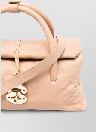 Zanellato lamb leather shoulder bag