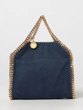 Stella McCartney Mini borsa Falabella in pelle sintetica con profili a catena