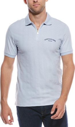 Scotch & Soda Popcorn Pique Polo Shirt