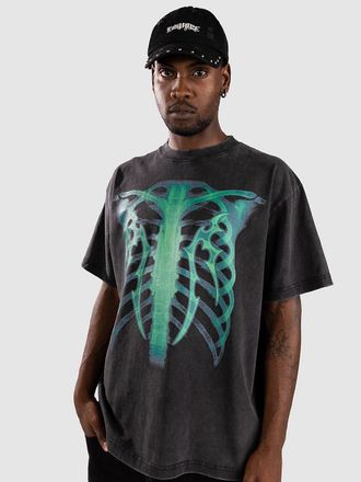 Vitriol Lead Vest Boxy T-Shirt zwart