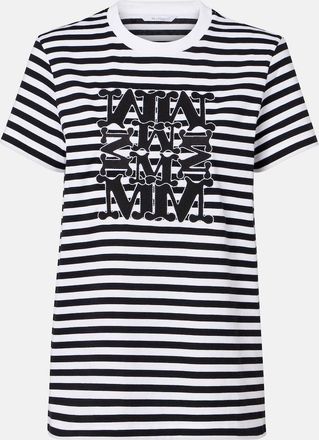 Max Mara Camiseta Ruta de algod&oacute;n bordada