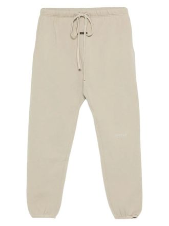 Fear of God drawstring-cuffed track pants - men - Cotton/Polyester - S - Neutrals