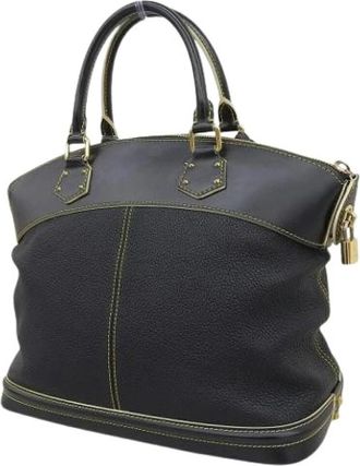 Louis Vuitton Pre-owned Vintage Handbag - Dames - Vintage Handtas - Zwart - ONE Size - Leer - Vintage