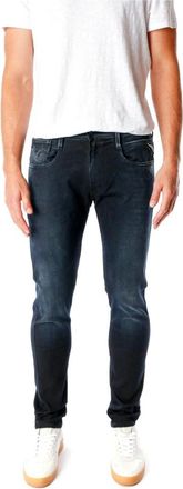 Replay Hyperflex Jeans - Heren - Slim Fit Jeans - Blauw - W38 L34 - Katoen - Jeans