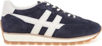 Hogan H701 Sneaker - Heren - Sneakers - Blauw - 46 EU - Leer - Schoenen
