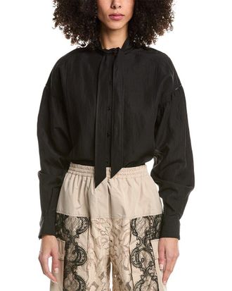 3.1 Phillip Lim Tie Neck Blouse