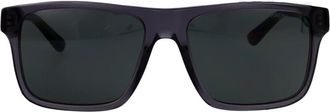 Emporio Armani Stijlvolle zonnebril met model 0Ea 4232 - Heren - Zonnebrillen - Grijs - 57 MM - Accessoires